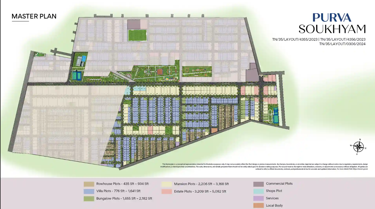 purva soukhyam layout